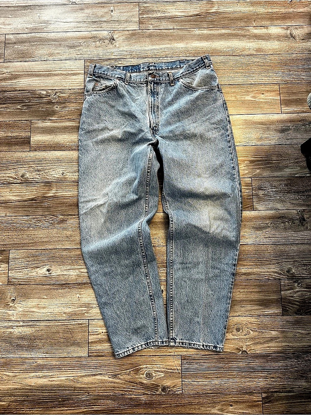 Vintage Levi's Orange Tab Relaxed Fit Jeans Straight Leg Blue Jeans Like New